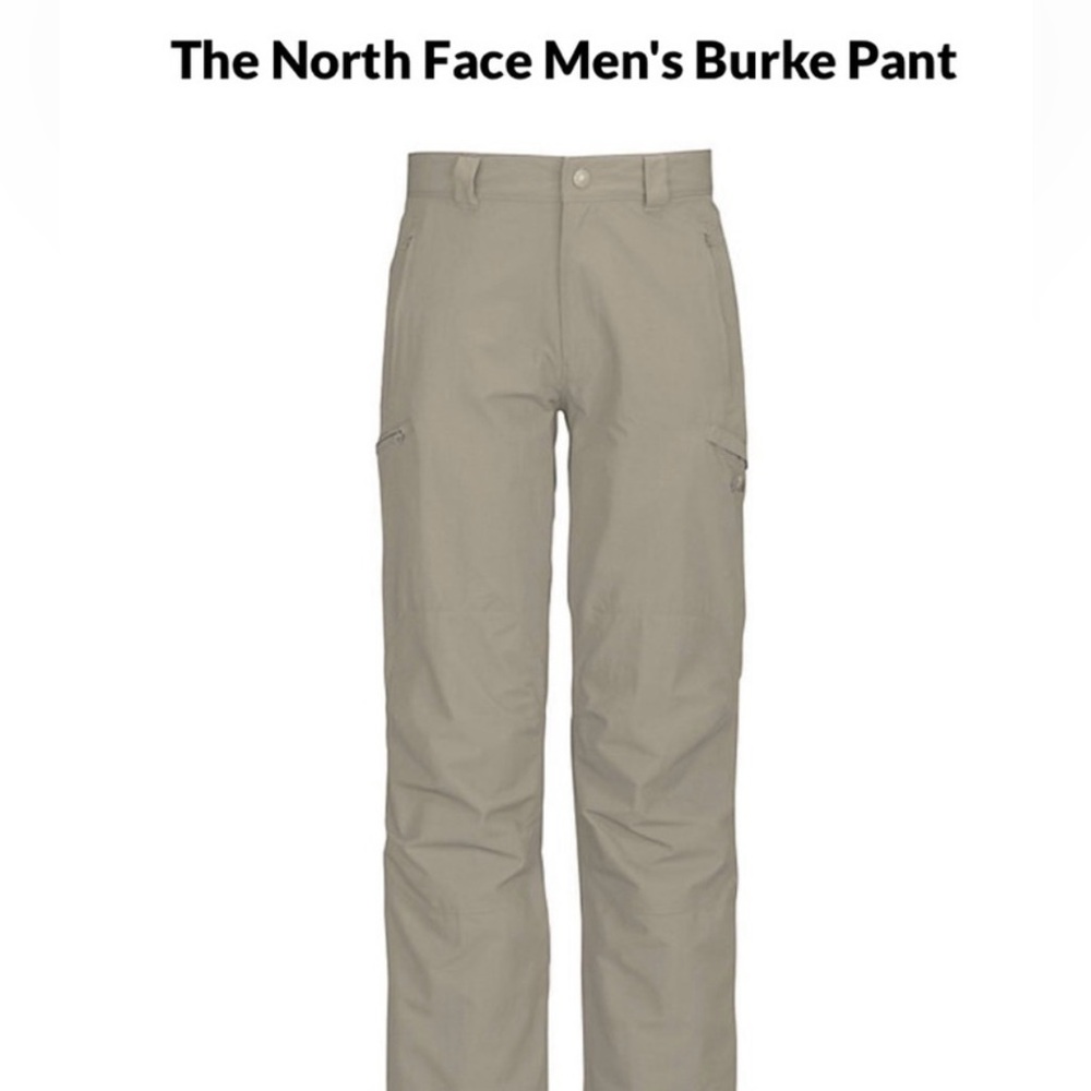 NWT The North Face Men's Burke Pant Size 34 Regular. Beige